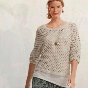 Seaside Oatmeal Pullover